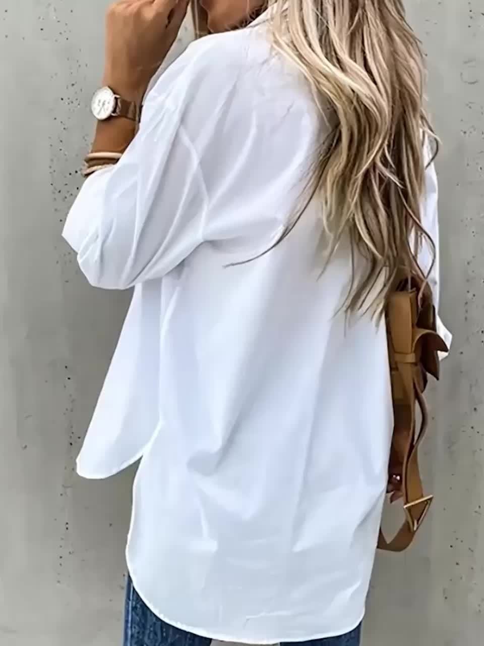 Carmen | Blusa de Mangas Chic para el Día a Día