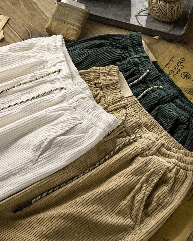 DAVID | Pantalones Cortos de Pana