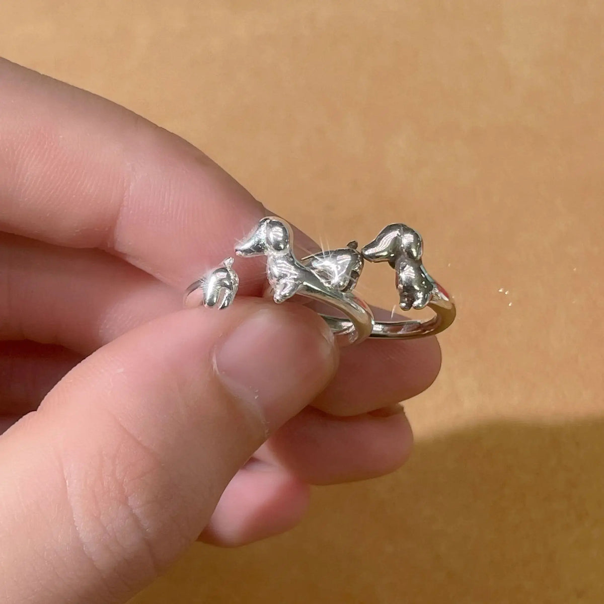 Perro | Anillo Ajustable