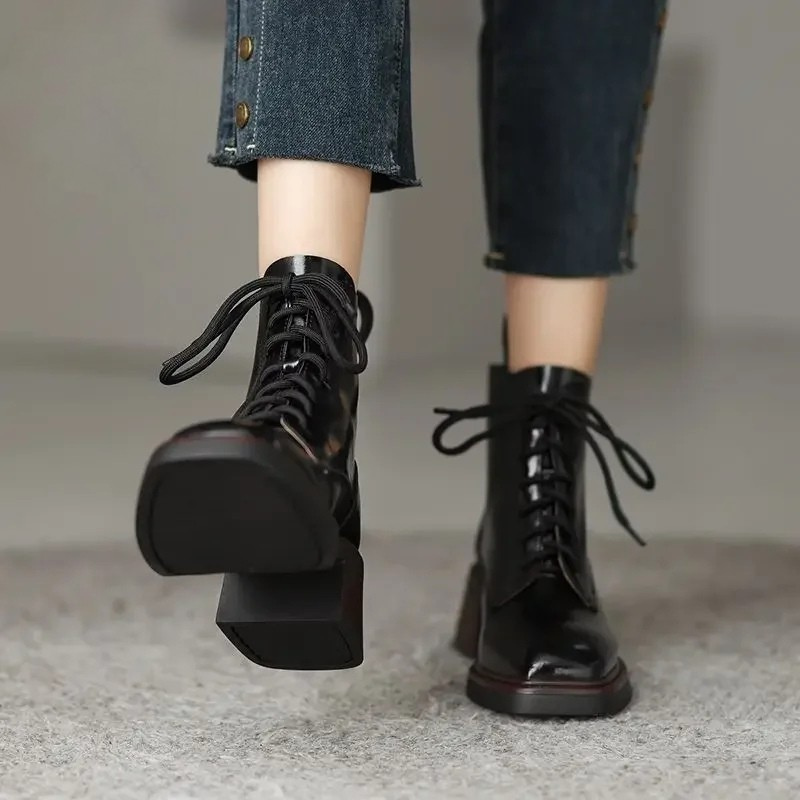 Elissa | Botines Cuadradas