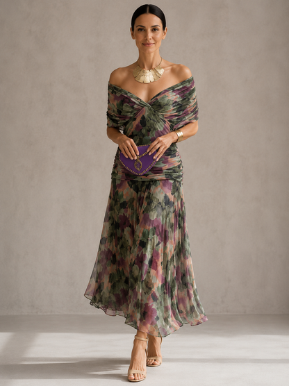 Abril | Vestido Noche Color Coral