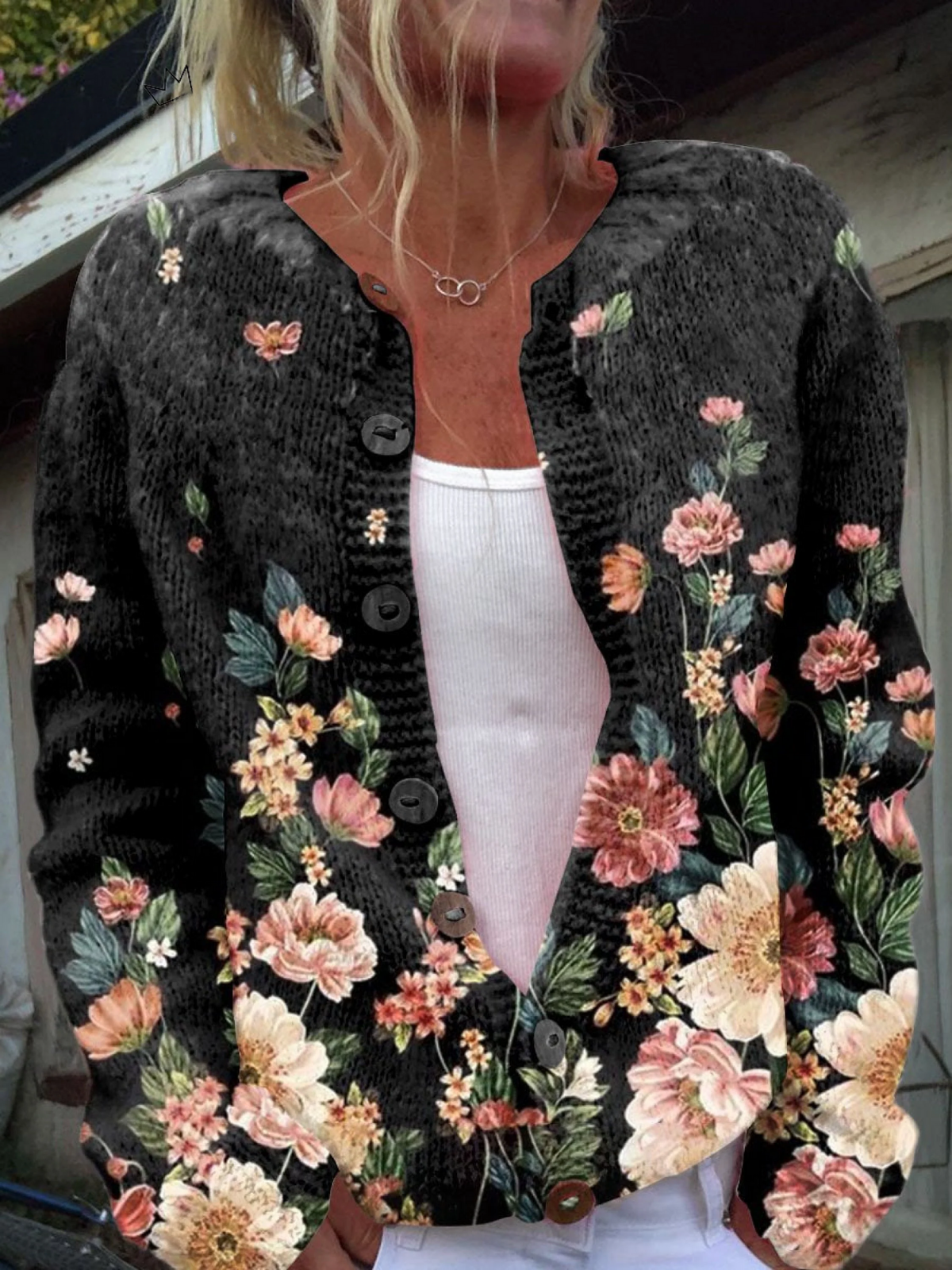 Encarna | Cárdigan Vintage Floral