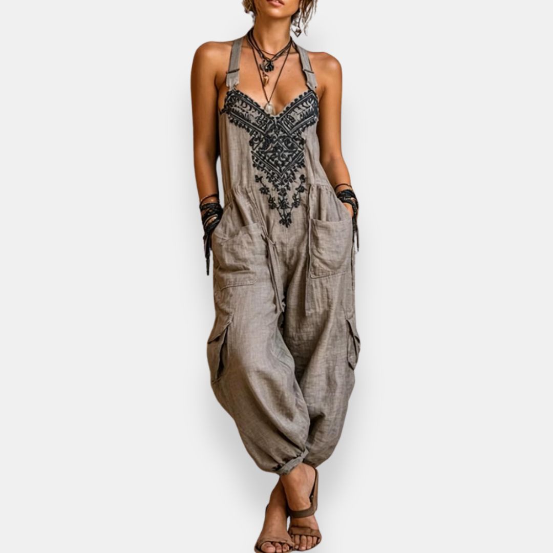 Emilia | Mono bohemio bordado
