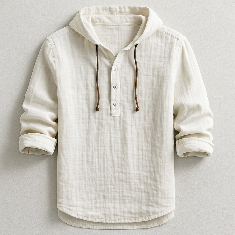 Ernesto | Camisa con Capucha de Algodón
