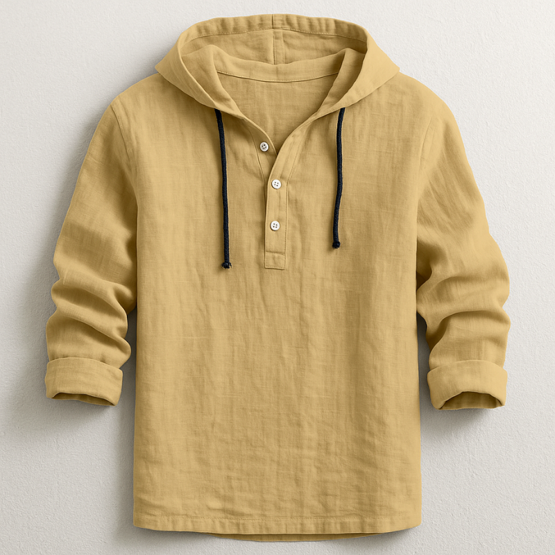 Ernesto | Camisa con Capucha de Algodón