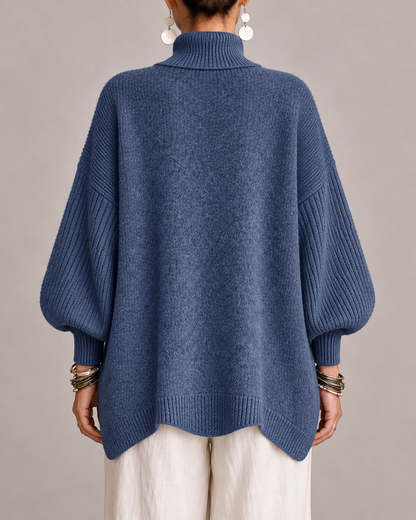 Catalina | Jersey Elegante de Cuello Alto