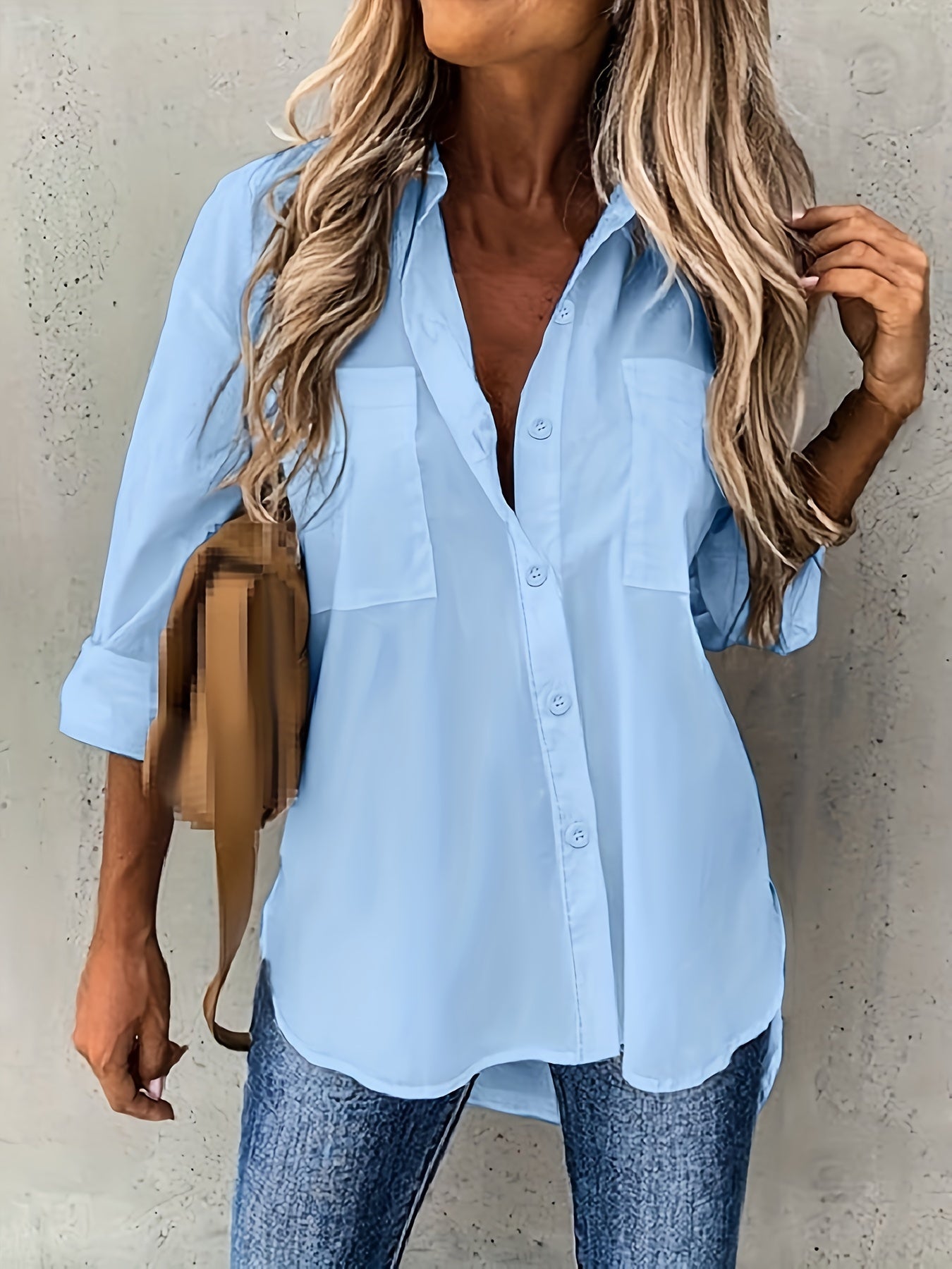 Carmen | Blusa de Mangas Chic para el Día a Día