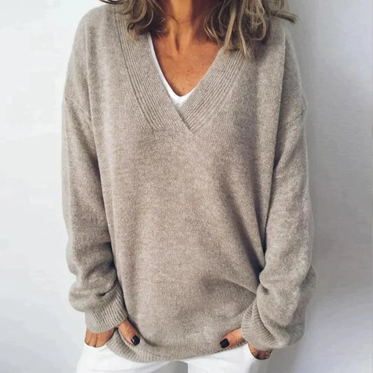 Jersey de Cachemira Elegante Carmen - Chic y Acogedor
