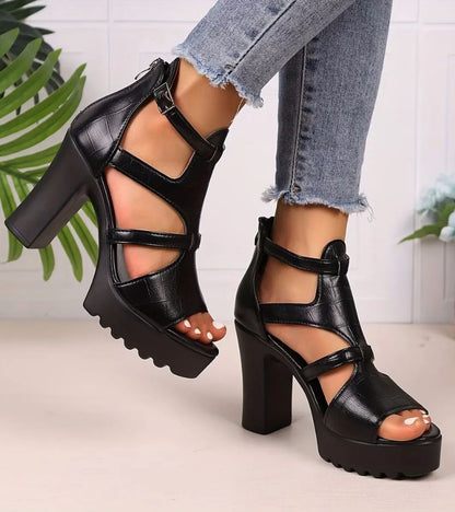 Lucia | Las sandalias de tacón grueso que redefinen el concepto de tacón