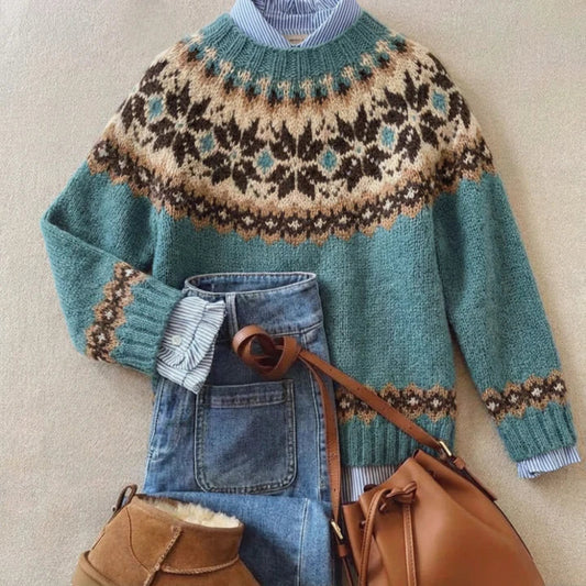 Cirila | Jersey de Punto Vintage Chic