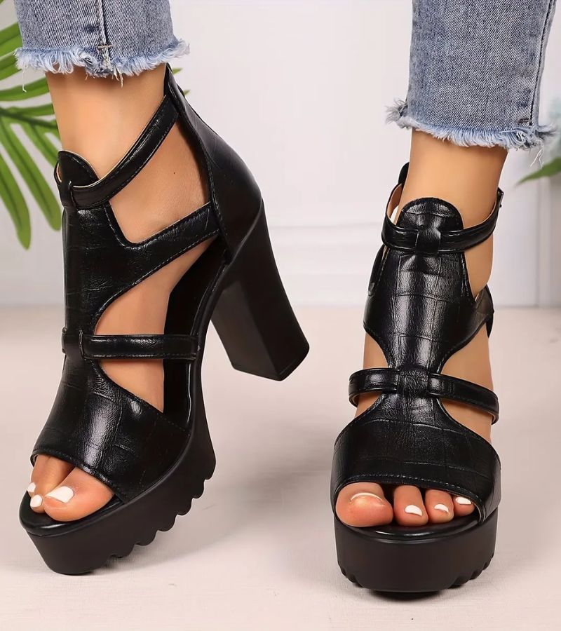 Lucia | Las sandalias de tacón grueso que redefinen el concepto de tacón