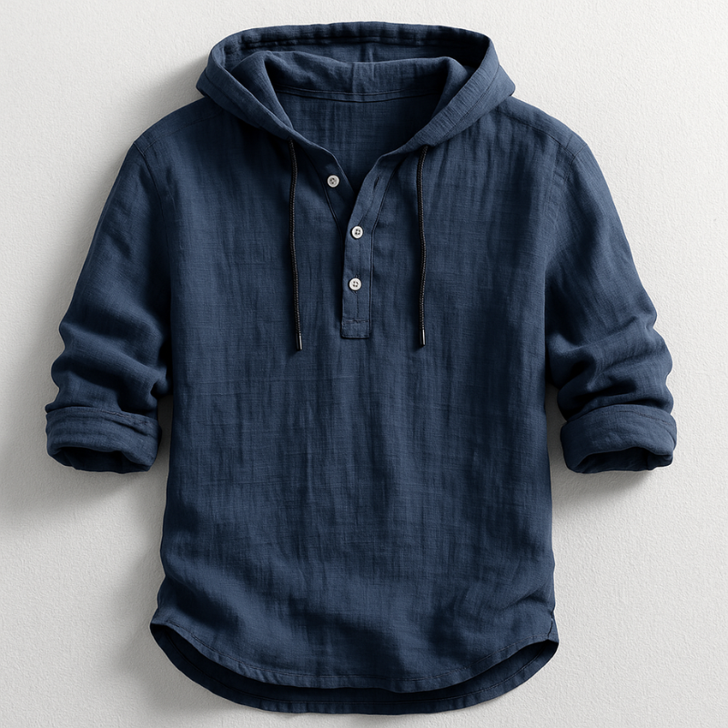 Ernesto | Camisa con Capucha de Algodón