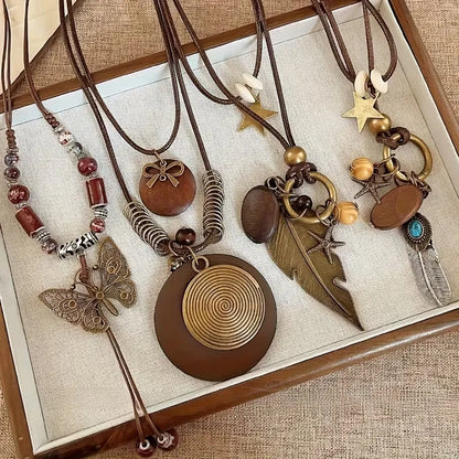 Set de 4 Colgantes Boho