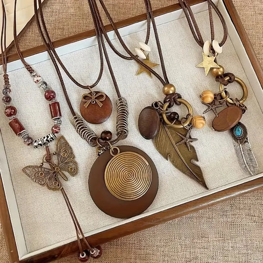 Set de 4 Colgantes Boho