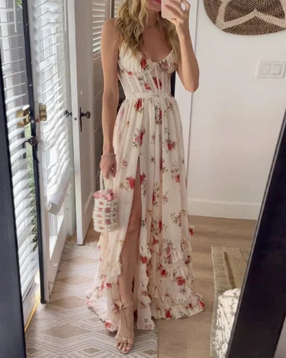 Noemi | Vestido Romántico con Estampado Floral