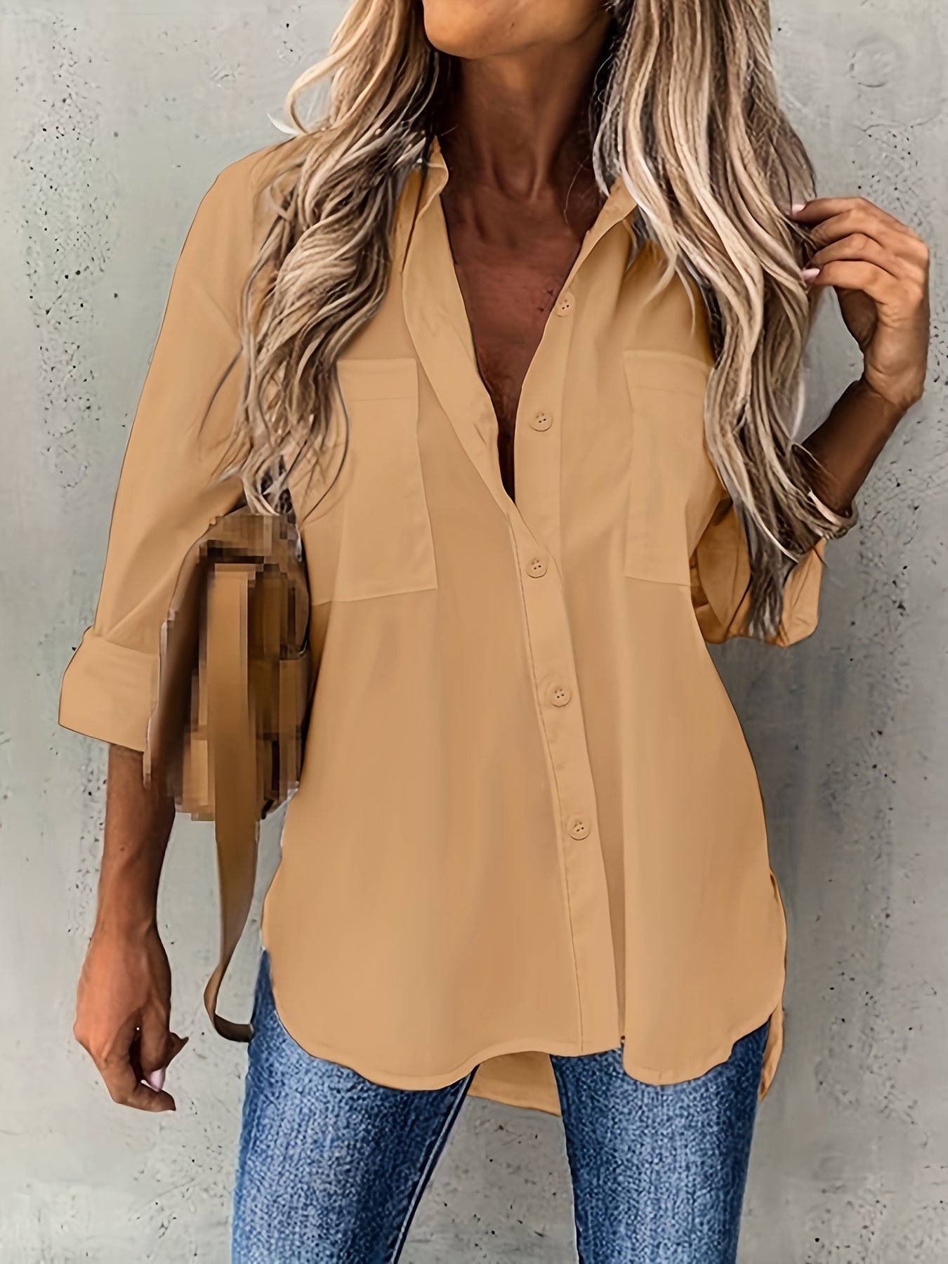 Carmen | Blusa de Mangas Chic para el Día a Día