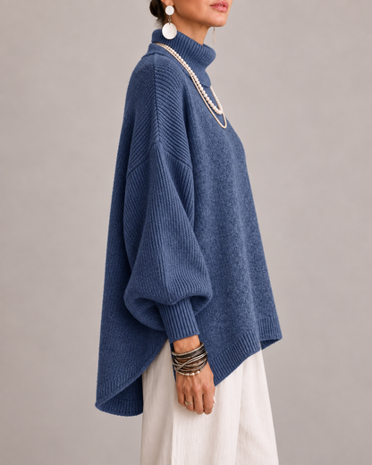 Catalina | Jersey Elegante de Cuello Alto