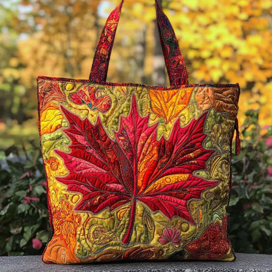 Bolso Artesanal de Mano - Arce al Atardecer
