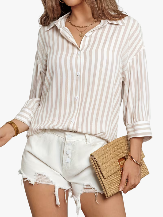 Leticia | Camisa a Rayas para Mujer