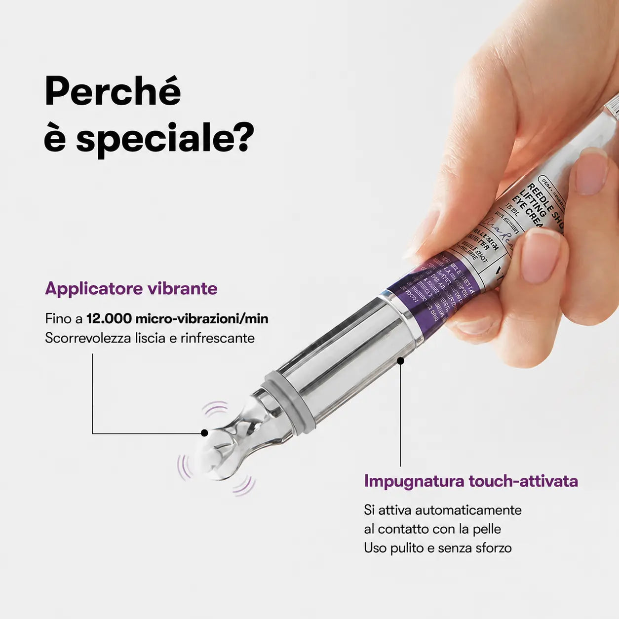 Crema Vibrante K-Beauty per Occhiaie, Borse e Rughe