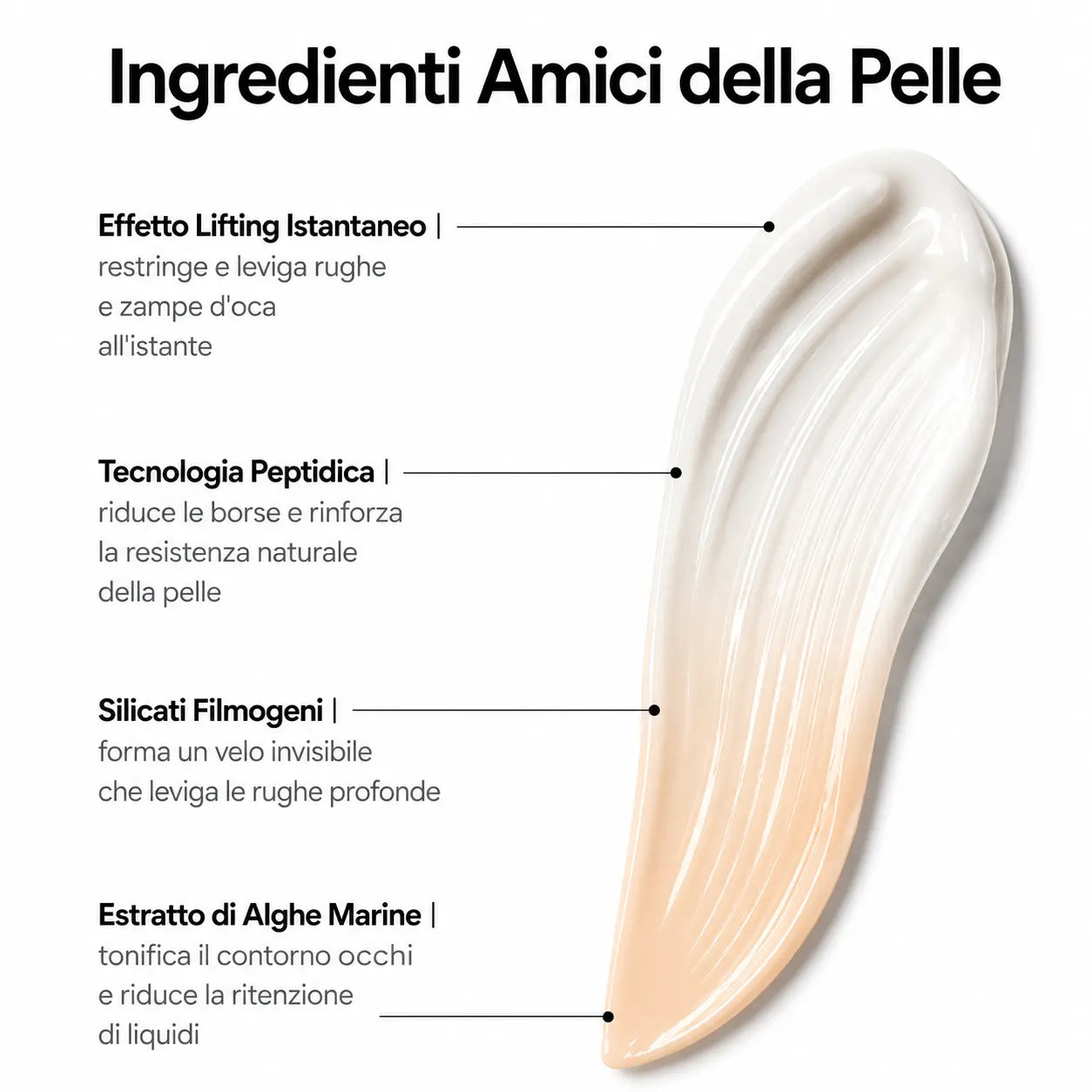 EyeTense™-  La crema che tende lo sguardo all'istante