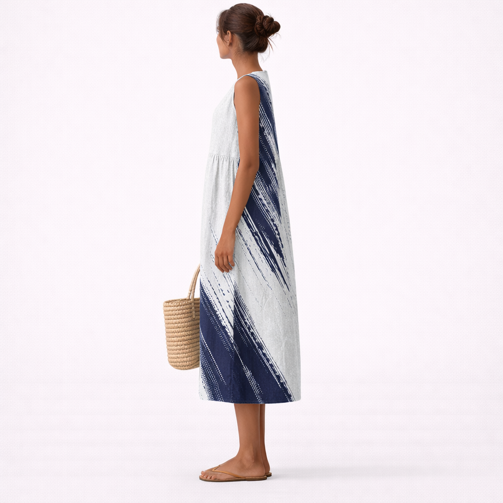 Elena | Vestido Midi Elegante del Día a Día