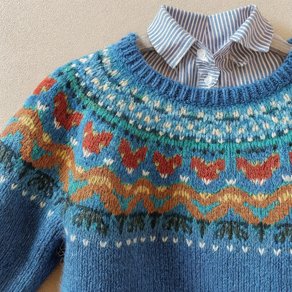 Isaura | Jersey de Punto Vintage Clásico