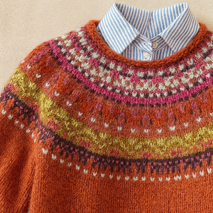Ofelia | Jersey de Punto Vintage Chic