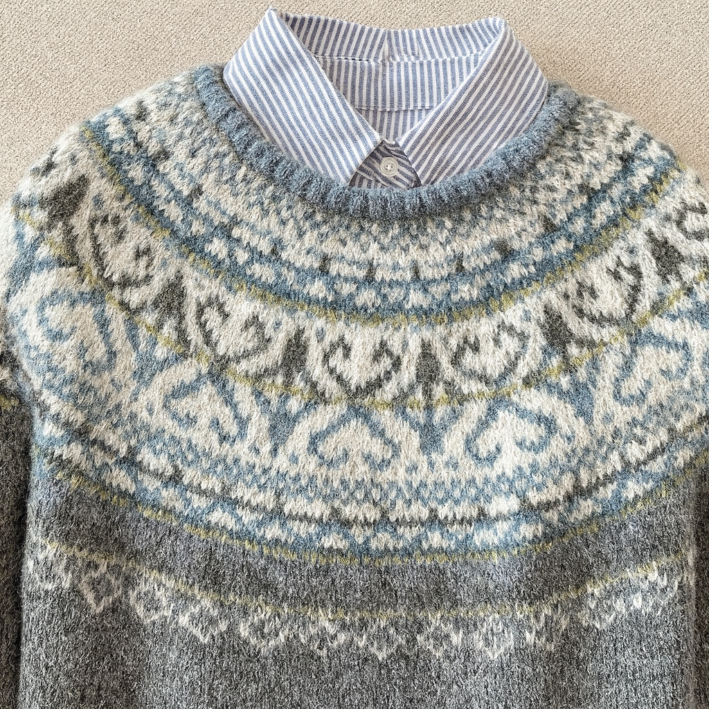 Nazaria | Jersey de Punto Vintage Chic