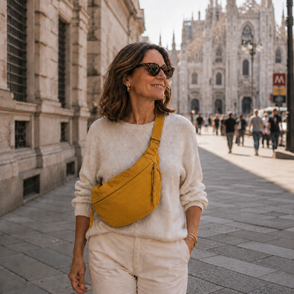 Luce | Bolso de Hombro Ocre