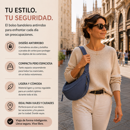 Mara | Bolso de Hombro Azul