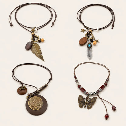 Set de 4 Colgantes Boho