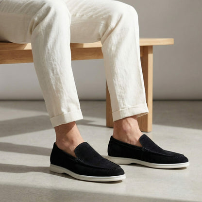 Enzo | Mocasín de Gamuza