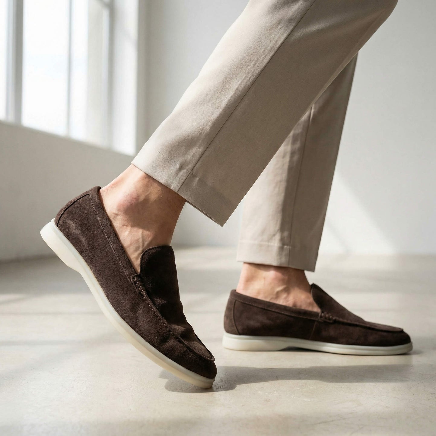 Enzo | Mocasín de Gamuza