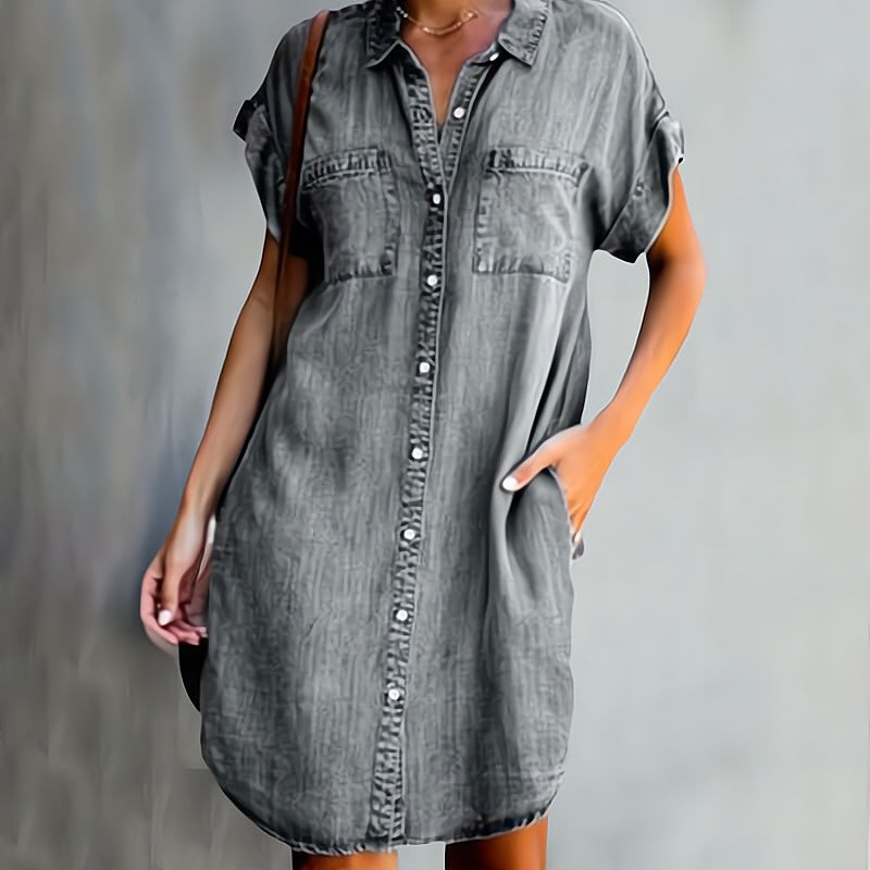 Elena | Vestido con Botones