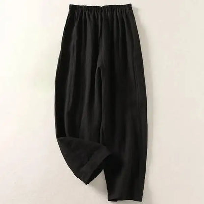 Amalia | Pantalón Fluido de Algodón y Lino
