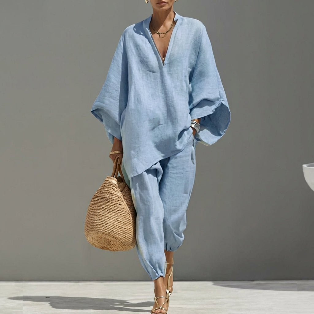 Isabel | Conjunto de Lino Premium – Elegancia y Comodidad sin Esfuerzo