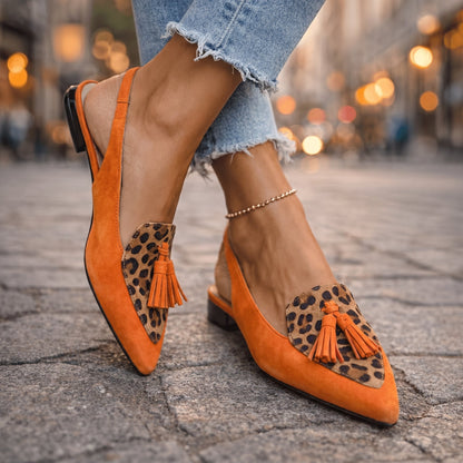 Melisa | Sandalias con Tiras y Borlas