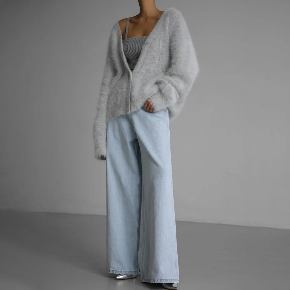 Cárdigan Elegante en Cachemira - Colección Luna
