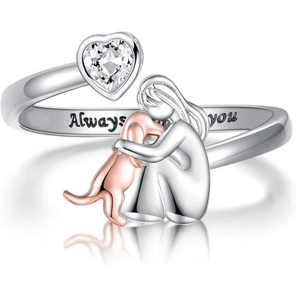 Abrazo | Anillo Bicolor