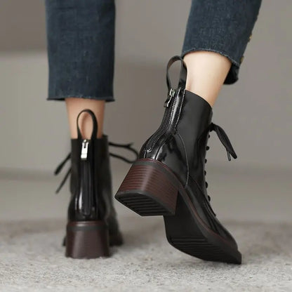 Elissa | Botines Cuadradas