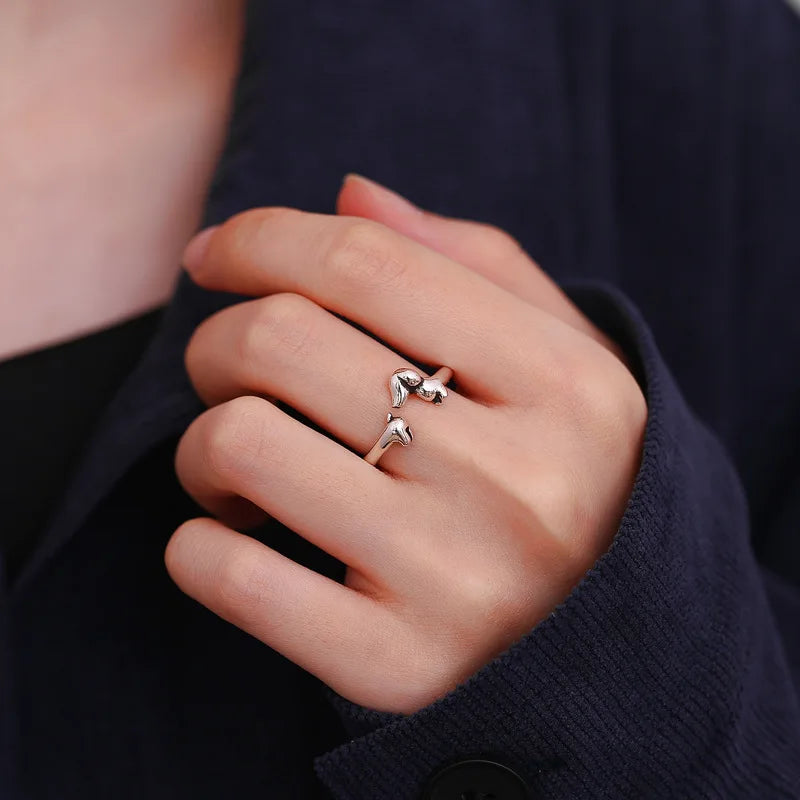 Perro | Anillo Ajustable
