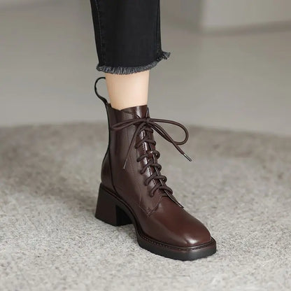 Elissa | Botines Cuadradas