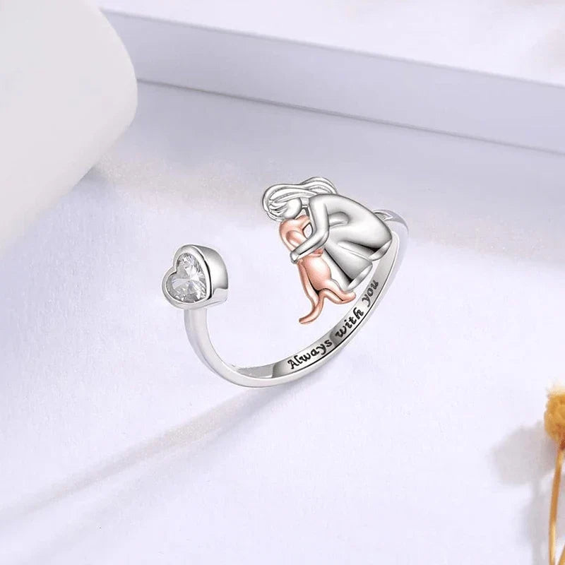 Abrazo | Anillo Bicolor