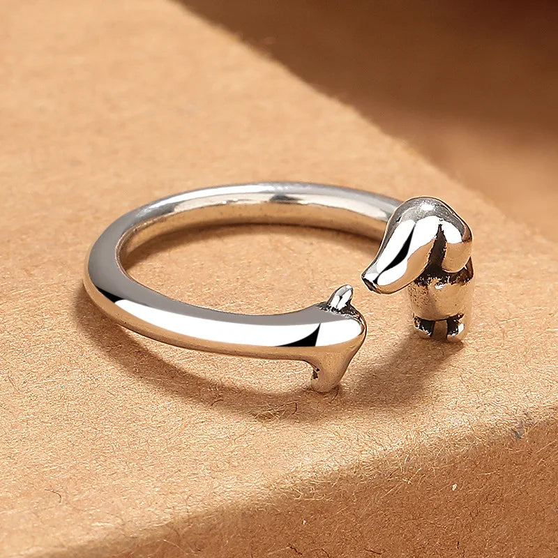 Perro | Anillo Ajustable
