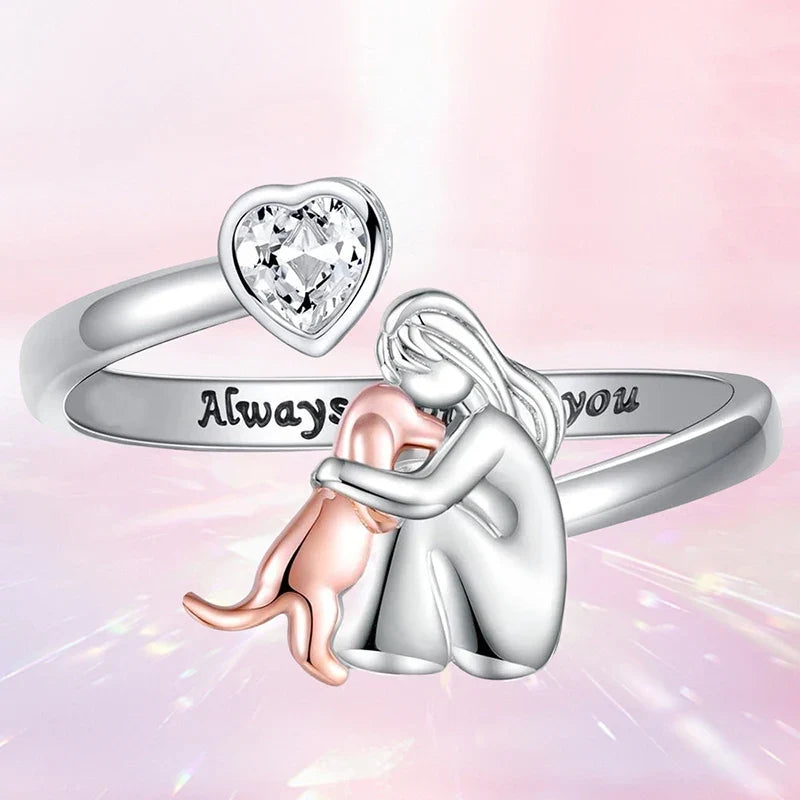 Abrazo | Anillo Bicolor