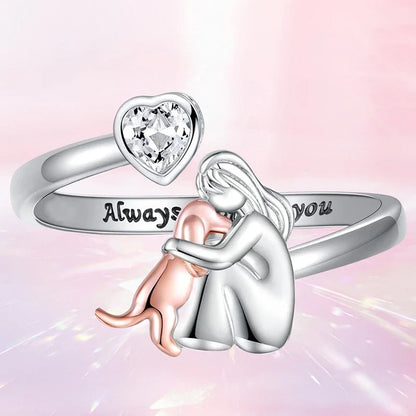 Abrazo | Anillo Bicolor