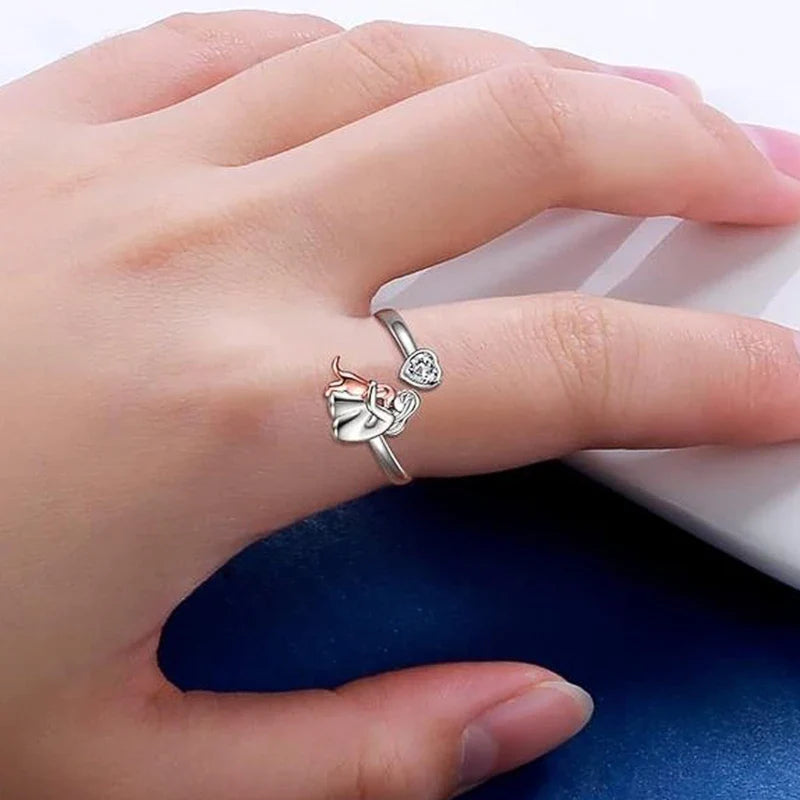 Abrazo | Anillo Bicolor