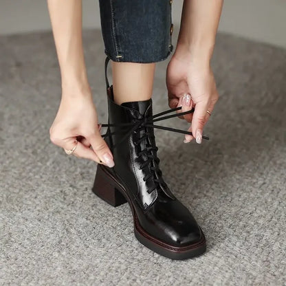 Elissa | Botines Cuadradas
