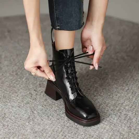 Elissa | Botines Cuadradas